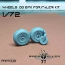 77 Propeller 77PRP-7009 Dornier Do 217K Wheels (ITAL) 1/72