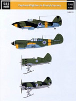 SBS model D48035 Декаль Captured Fighters in Finnish Service 1/48