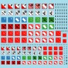 Star Decals 35-C1347 DANGER! Signs for hazardous loads. Two sizes 1/35