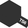 Tamiya 85006 TS-6 Matt Black (Черная матовая)