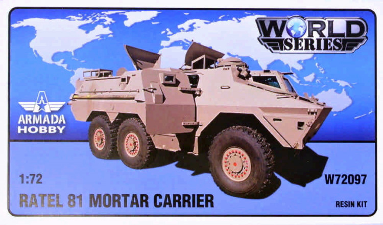 Armada Hobby W72097 RATEL 81 Mortar Carrier (resin kit) 1/72