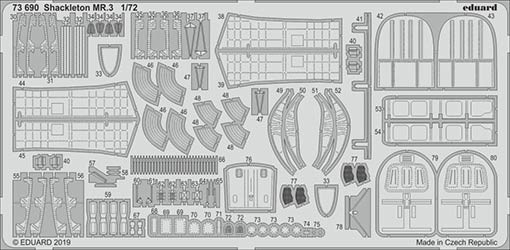 Eduard 73690 SET Shackleton MR.3 (REV)