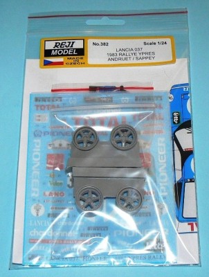 Reji Model 382 Transkit Lancia 037 Rallye Ypres 1983 1/24