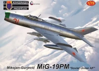 Kovozavody Prostejov 72411 MiG-19PM 'Soviet Union AF' (3x camo) 1/72