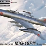 Kovozavody Prostejov 72411 MiG-19PM 'Soviet Union AF' (3x camo) 1/72