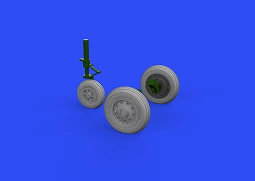 Eduard 648523 BRASSIN 1/48 F-104 wheels early (KIN)
