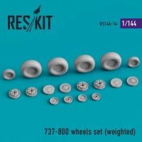 Reskit RS144-0014 737-800 wheels set (weighted) 1/144