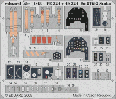 Eduard 49324 Ju 87G-2 Stuka HAS (распродажа)