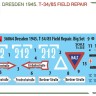 Miniart 36064 DRESDEN 1945, T-34/85 Field Repair, BIG SET 1/35