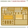 Miniart 36064 DRESDEN 1945, T-34/85 Field Repair, BIG SET 1/35