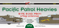 Dk Decals 72107 Pacific Patrol Heavies w/ Yagi ant. (6x camo) 1/72