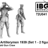IBG Models U7241 Polish Artillerymen 75mm Field Gun Crew Set 1 1/72
