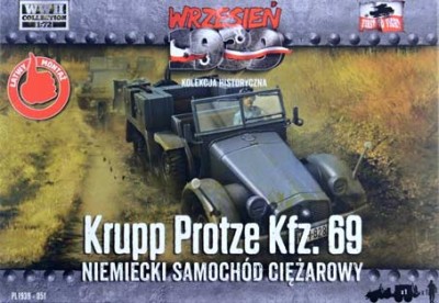 First To Fight FTF-72051 Krupp Protze Kfz.69 German truck 1/72