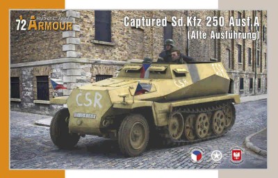 Special Armour SA72027 Captured Sd.Kfz. 250 Ausf.A (3x camo) 1/72