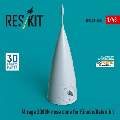 Reskit U48405 Mirage 2000N nose cone (KIN/ITAL) 1/48