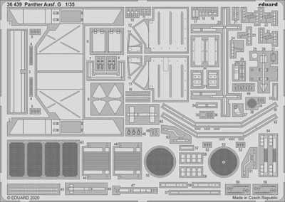 Eduard 36439 SET Panther Ausf. G (RYEF.MOD.)