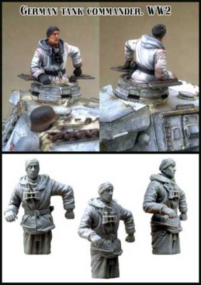 Evolution Miniatures 35059 German tank commander. WW2