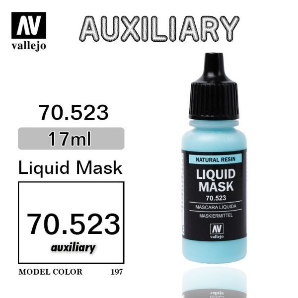 Valejio VAL-70523-3 Маскировочная жидкость 523 17 мл