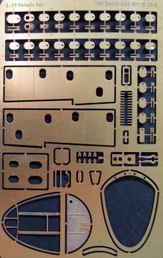 NH Detail NHA32001 Aero L-29 Detail Set (recommended for HPH Models HPH32002R and HPH32005R) 1/32