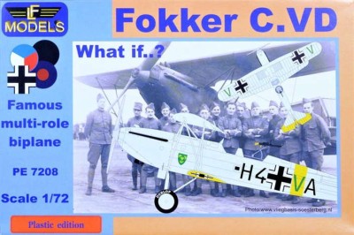 LF Model P7208 Fokker C.VD - 'What If' (Luftw., RAF, CZ, NL) 1/72