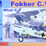 LF Model P7208 Fokker C.VD - 'What If' (Luftw., RAF, CZ, NL) 1/72