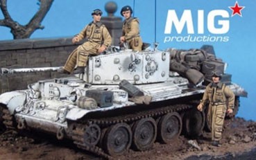 Condor F-72009 Британские танкисты, 3 фигуры 1:72