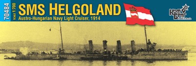 Combrig 70484 SMS Helgoland Light Cruiser, 1914 1/700