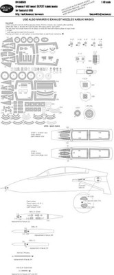 New Ware NWA-M0509 1/48 Mask F-14D Tomcat EXPERT (TAM 61118)