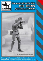 Black Dog F32090 German Luftwaffe pilot 1940-45 No.7 (1 fig.) 1/32