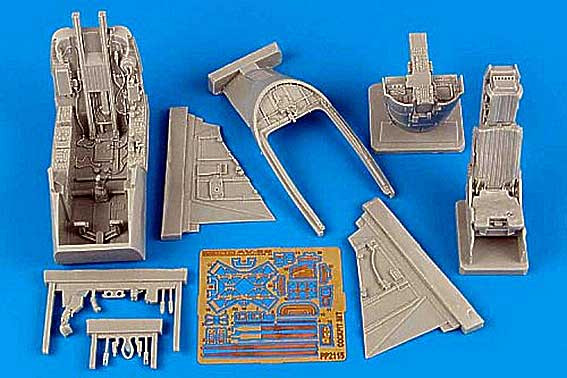 Aires 2115 AV-8B Harrier II cockpit set 1/32