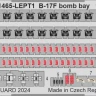 Eduard 491465 SET B-17F bomb bay (EDU) 1/48