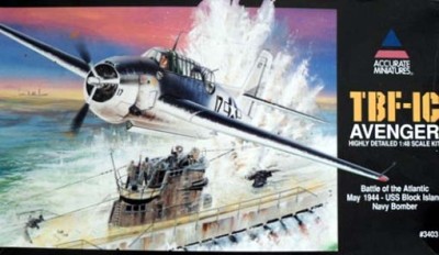 Accurate Miniatures 3403 TBF-1C AVENGER BLOCK ISLAND 1:48