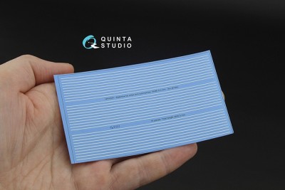 Quinta studio QP00001 Ватерлинии для кораблей и подводных лодок. Ширина 0.3 mm, общая длина 2,82 m. (для всех моделей) 1/0