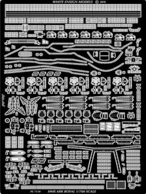 White Ensign Models PE7118 Ark Royal 1/700