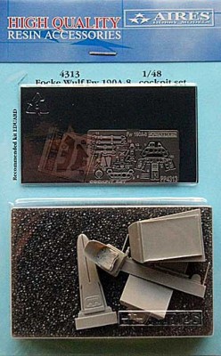 Aires 4313 Fw 190A-8 cockpit set 1/48