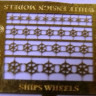 White Ensign Models PE 0736 to 1/350 scale SHIPS' WHEELS (27 wheels in 4 different sizes) 1/700