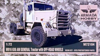 Armada Hobby M72104 M916 6x6 AM General w/ off-road wheels 1/72