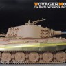 Voyager Model PEA481 WWII German King Tiger Schurzen (For RFM ) 1/35