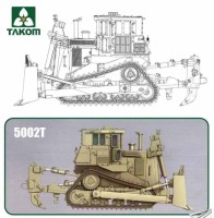 Takom 5002T D9 Bulldozer 1/72