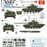 Star Decals 35-C1451 War in Ukraine # 30 Russian T-90A tanks inside Ukraine 1/35