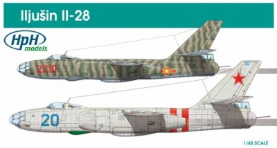 HpH 48019 IljuSin Il-28 1/48