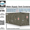 Planet Models MV72116 1/72 Water Supply Tank Container (incl. decals)