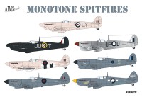 Aims AIMS48D028 Monotone Supermarine Spitfires Pr.Mk.IV, Pr Mk.IX, PR Mk.IG, Mk.Vc, Mk.Vb 1/48