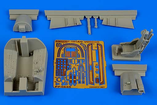 Aires 4645 F-101A/C Voodoo cockpit set 1/48