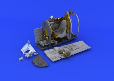 Eduard 648206 Spitfire Mk.XVI cockpit 1/48