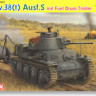 Dragon 6435 Pz.Kpfw. 38(t) Ausf. S w/fuel drum trailer 1/35
