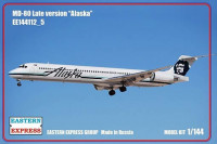 Восточный Экспресс 144112_5 Авиалайнер MD-80 поздний Alaska ( Limited Edition ) 1/144
