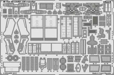 Eduard 48751 CF-5A/CF-116 exterior