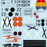Print Scale 48-067 Los Moscas atakan!» И-16 in Spain. Wet decal 1/48