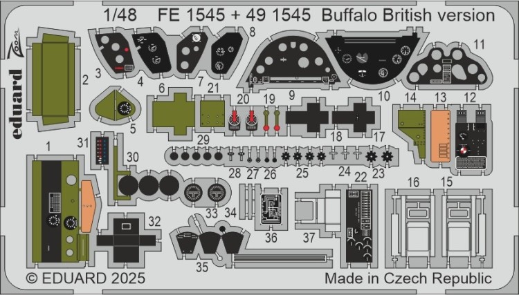 Eduard BIG49463 Buffalo British version (TAM) 1/48